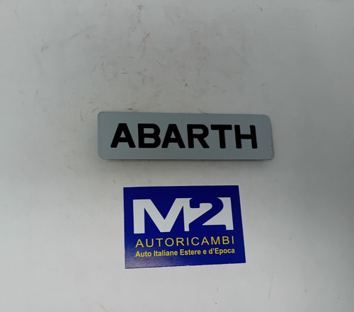 Logo scritta fregio - scritta, abarth