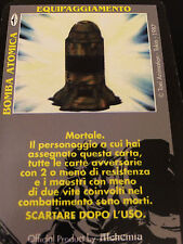  Carte Ken Il Guerriero - Equipaggiamento - Bomba Atomica -serie bianca