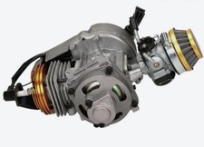 BLOCCO MOTORE BIG BORE ROSSO X MINI QUAD ATV MINI MOTO MINI CROSS DA 49cc A 53CC