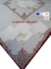 Tovaglia the lino pizzo