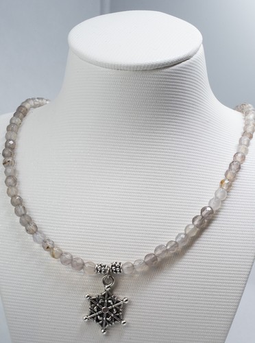 Choker pietre dure agata - di, dure: