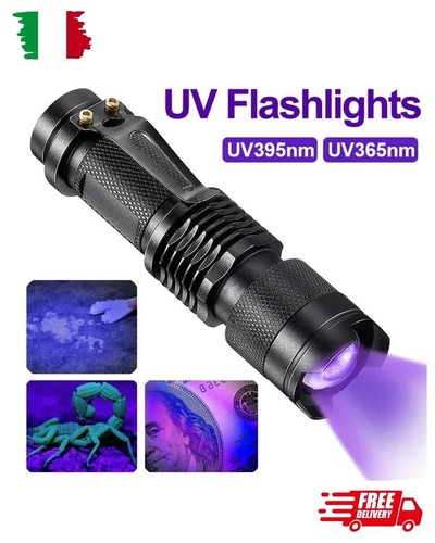 Torcia viola portatile - torcia, uv