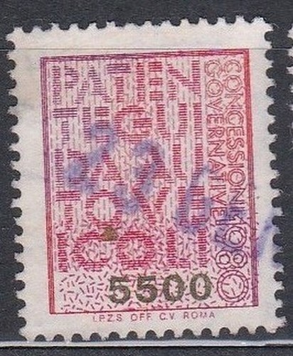 Italia 1980 marca da bollo - italia,