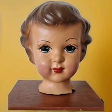 Testa di manichino vintage