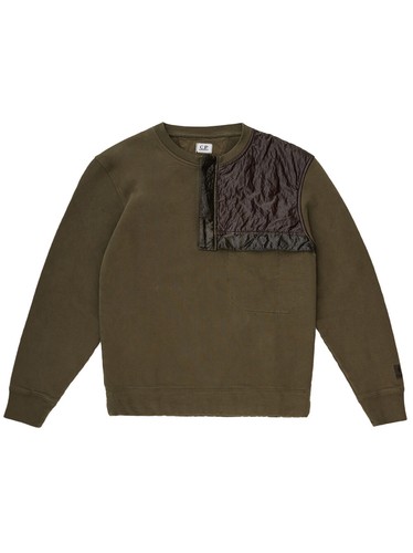 Felpa con patch nero p - felpa, c.p