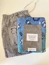 BabyMonkey Space Mare Taglia 6 Fascia Porta Bebè Colore Azzurro Verde