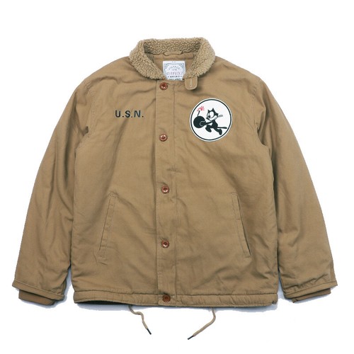 Vintage deck jacket usn - n-1,