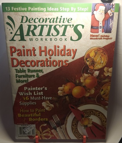 Decorative artist workbook - decorative, artist's