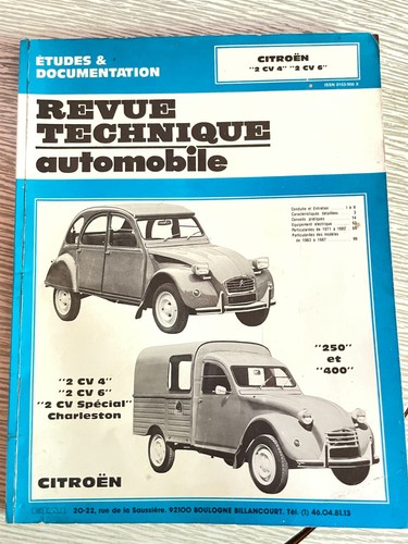 Citroën 2cv4 2cv6 revue - 2cv6,