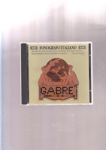 Fonografo italiano raccolta - cd,