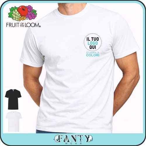 Shirt fruit the loom uomo - the,