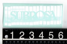 Adesivo Subrosa BMX 6 in x 2,5