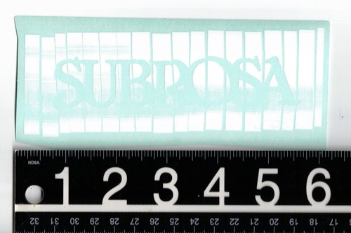Adesivo subrosa bmx 2 - bmx, x