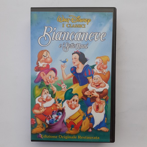 Biancaneve sette nani vhs - i,