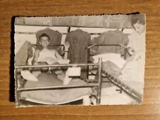 20327. Fotografia militari soldati in brandina italia 10x7