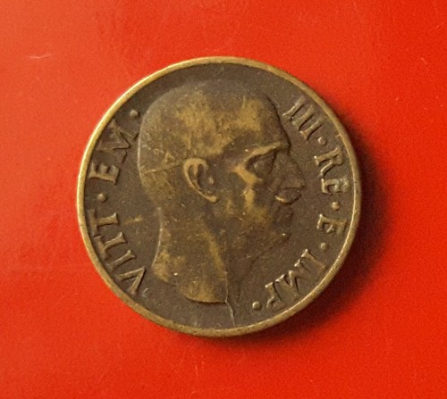 Centesimi 1939 errore - 5,