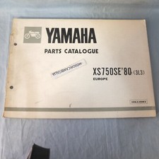 Per Yamaha xs 750 3l3 moto manual parts manuale catalogo ricambi motore telaio