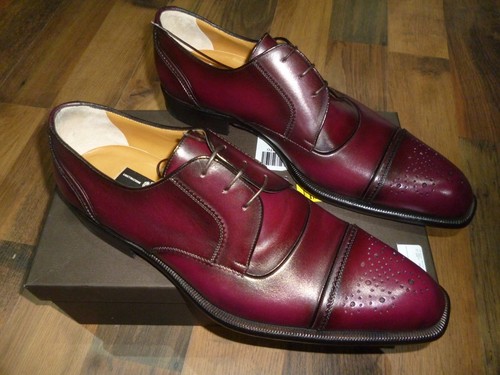 Testoni derby oxford brogues - a,