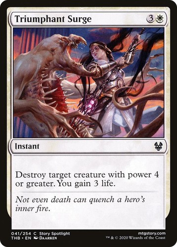 Triumphant surge foil theros - foil,