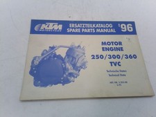KTM 250 300 360 TVC 96 catalogo ricambi motore 320388695