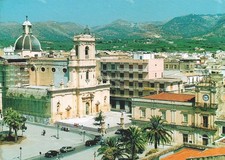 dv589 cartolina avola,piazza