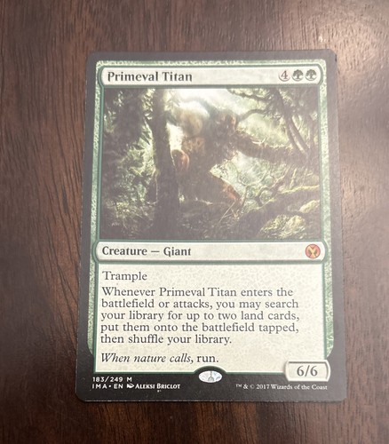 Mtg primeval titan x1 - 1x,