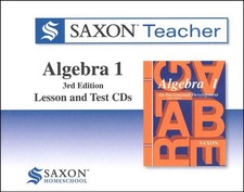 saxon teacher Algebra 1 (3rd