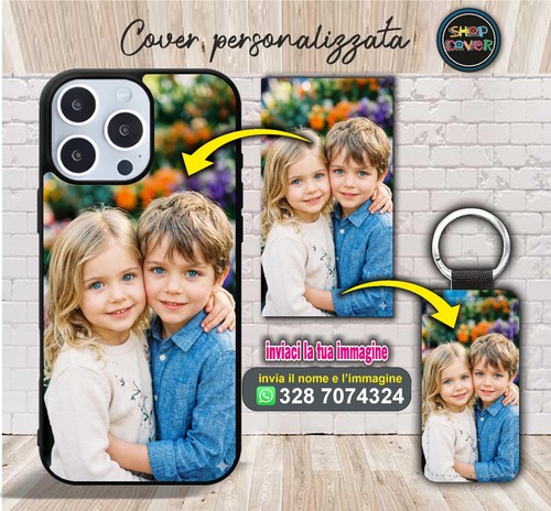 Cover personalizzata con - con, nome
