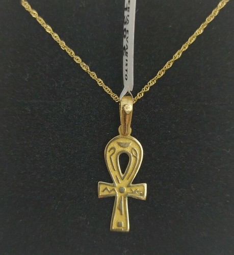 Pendente catena oro - e,