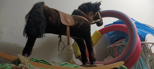 Cavallino dondolo vintage - cavallino,