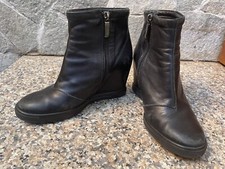 Stivaletti donna neri in pelle