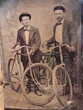 Antica foto tipo latta 1880