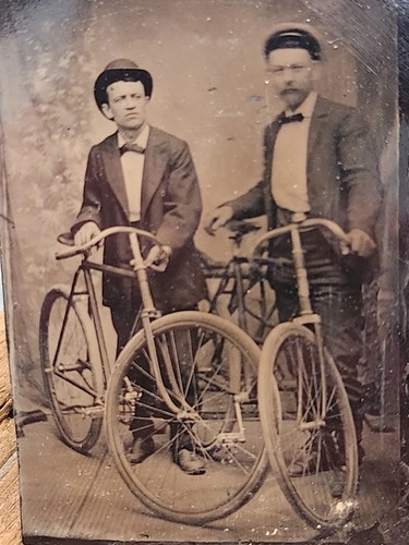 Antica foto tipo latta - , 1880