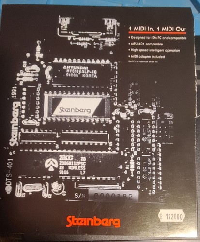 Steinberg midiman midi pc1 - steinberg,
