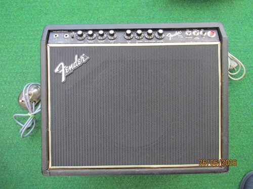 Fender combo amp 1x12 - 75, 1x12"
