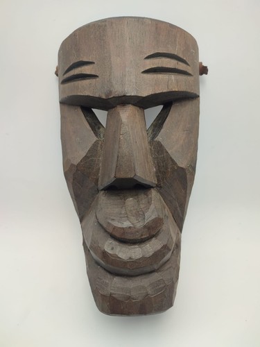 Maschera tribale decorativa - , in