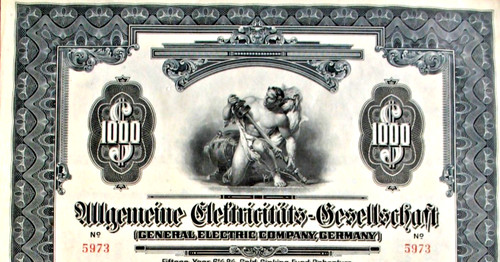 Aeg generale elettricità - generale, elettricità-ges