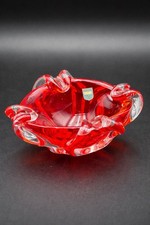 Posacenere Murano Rosso Vetro