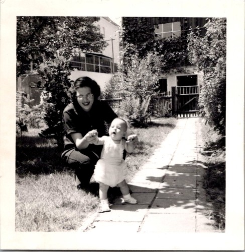 Foto vintage anni bianco - bianco, e