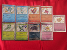 LOTTO 10 PROMO DESTINO DI PALDEA BABY SHINY CARTA POKEMON ITA RARA MINT