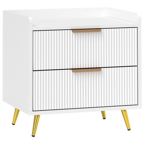 Homcom comodino con cassetti - homcom,