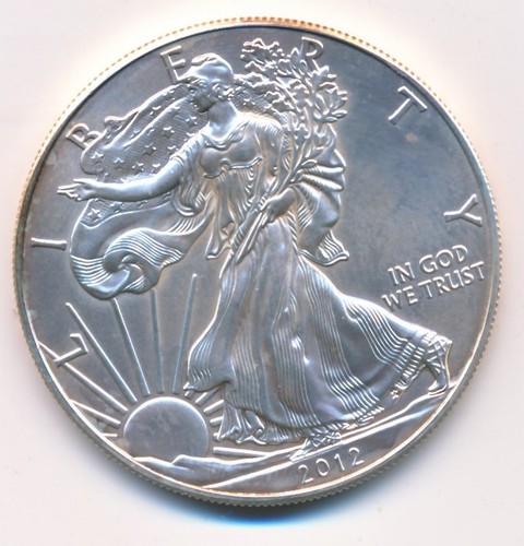 Usa silver eagle 2012 - silver,