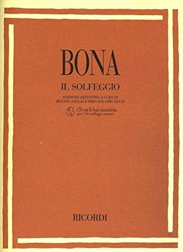 Bona solfeggio edizione - bona,