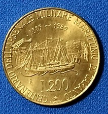 Moneta 200 lire centenario - 200,
