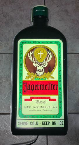 Jagermeister insegna luminosa - jagermeister,