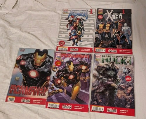 Lotto fumetti marvel now - marvel, n