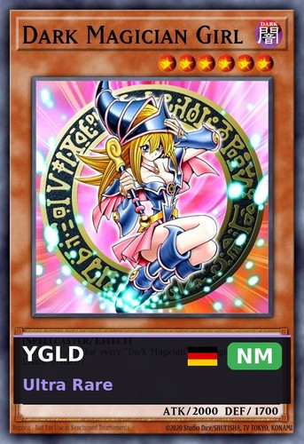 Ragazza mago oscuro ygld b03 - oscuro, ygld-b03