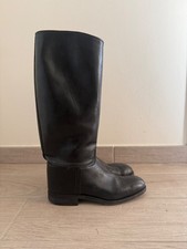 Stivali d'epoca neri degli