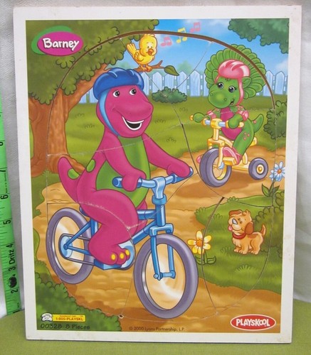 Barney baby bop vassoio - &,
