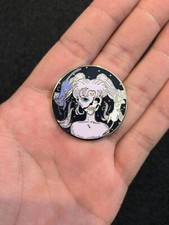 Creativo Sailor Moon Cat x Skull Hat Pin Metal Badge Spilla Figura Regalo Anime